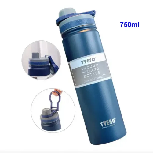 Garrafa Térmica Tyeso 750ml / 530ml Isolada a vácuo