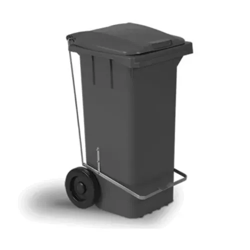 Lixeira com pedal 120 litros