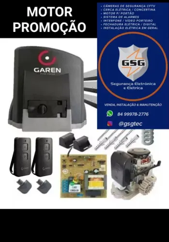 Motor para portão + instalação 