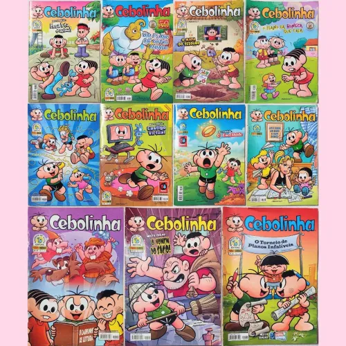 Turma da Mônica - gibis do Cebolinha (usados)