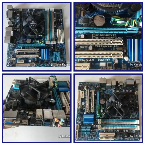 kit lga1156/intel Core i5-650/Gigabyte H55m/4gb-ddr3/cooler e pasta-térmica