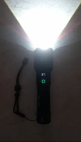 Lanterna LED Tática Militar USB 