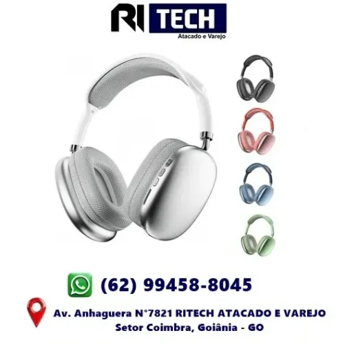 Fone De Ouvido Sem Fio Bluetooth Premium Air Pods Max