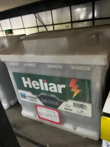 Bateria Heliar 50 amperes HEFB GD.