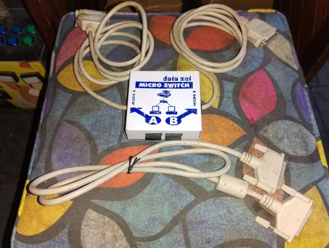 Micro Seitch Porta Paralela db25 2 em 1