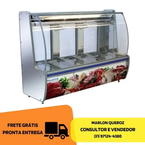 Balcão de Carne Inox PoloFrio 2M 220v