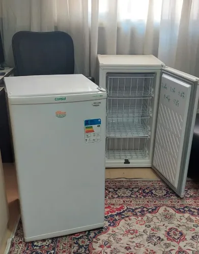 Freezer 66 litros consul Mini freezer compacto vertical um é 110V e 220V o valor cada um 