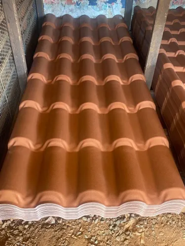 telha pvc modelo colonial cor cerâmica 2,30x86 79,90 a vista  