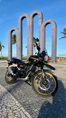 RE HIMALAYAN 450 HANLE BLACK TUBELLES - 0Km - Emplacada 2026 - Entrega em Aracaju
