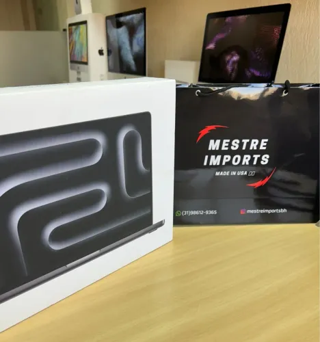 MacBook Pro M5 PRO 24 De Ram 1TB 14Pol (NOVO) LOJA FÍSICA + NOTA ATÉ 21 VEZES