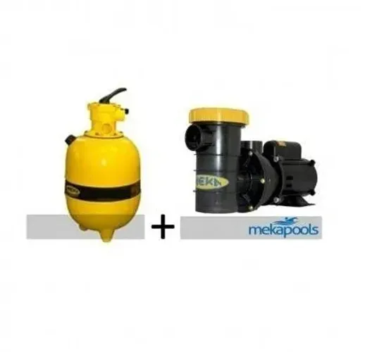 conjunto filtrante para piscina meka 1/2 cv