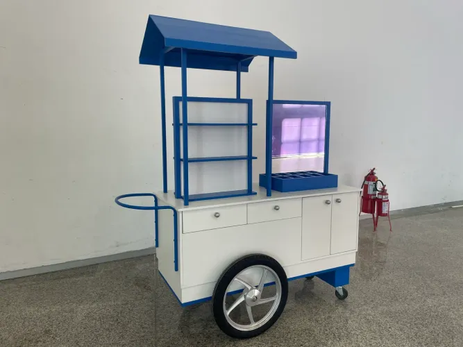 Carrinho de MDF