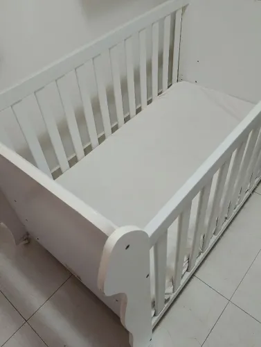 Berço Infantil Branco + Colchão - Oferta para retirada imediata