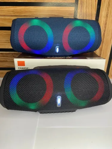 Caixa de Som Bluetooth Charge 5 Led RGB varias cores an5