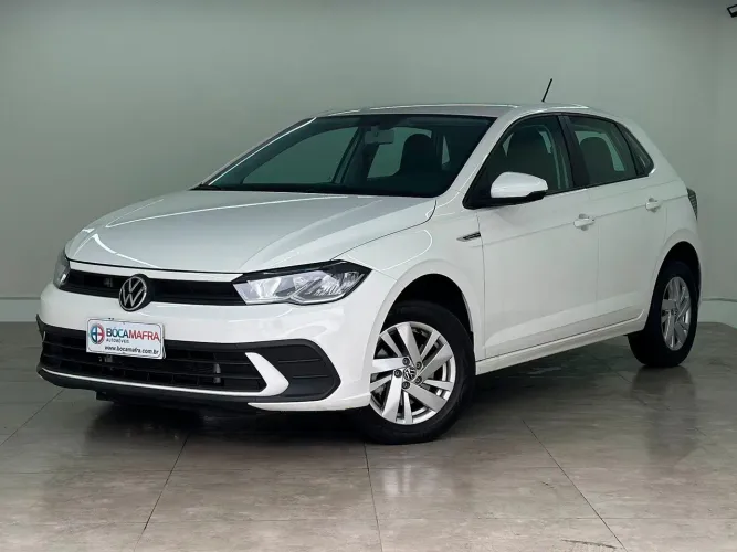 POLO COMFORTLINE 1.0 TSI BRANCA 2024/2025
