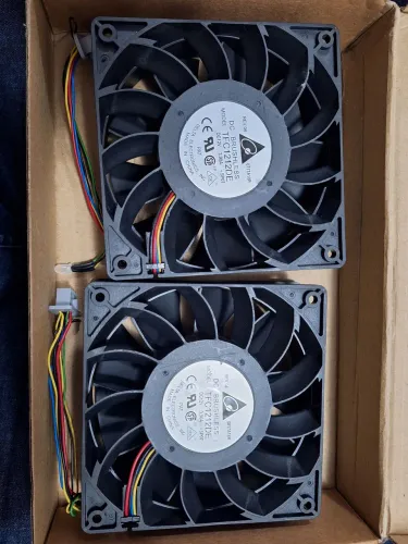 2 Cooler fan Delta TFC1212DE - grande volume de ar