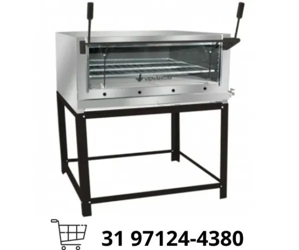 Forno Refratário 80x60CM Venâncio Novo