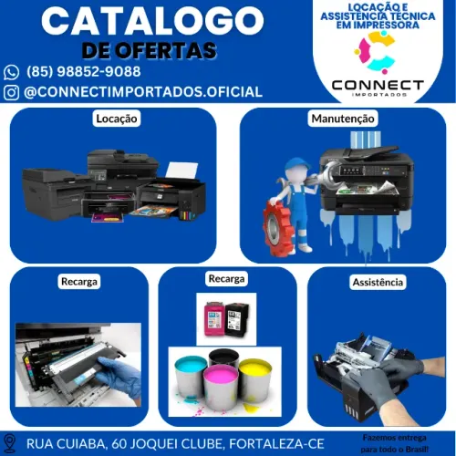 Manutenção e aluguel de impressoras
