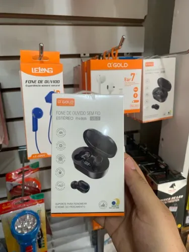 Fone de Ouvido Bluetooth Sem Fio A Gold FN-B05