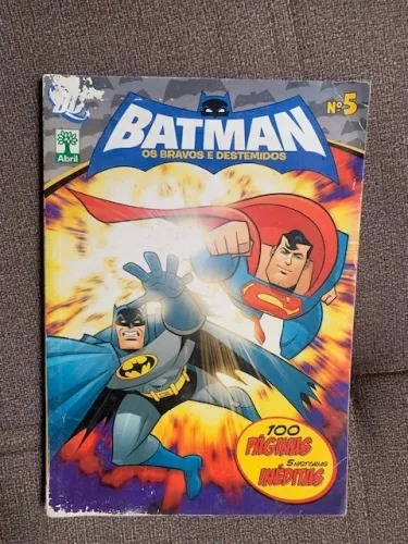 Gibi, Revistinha ou HQ Batman Os Bravos e Destemidos nª5 (revista trimestral)