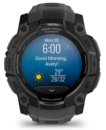 Relógio Garmin Instinct 3 50mm AMOLED- Preto 010-03020-00 (Novos/Lacrados)