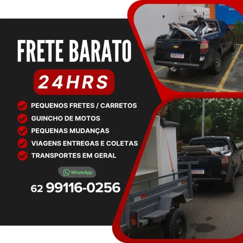 Frete Goiânia e região Senador canedo