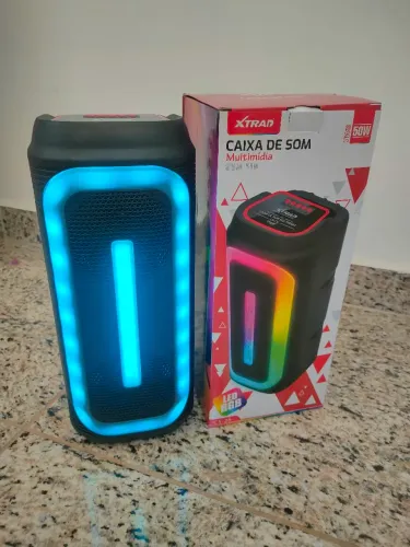 Caixa de som Bluetooth muito top 50w