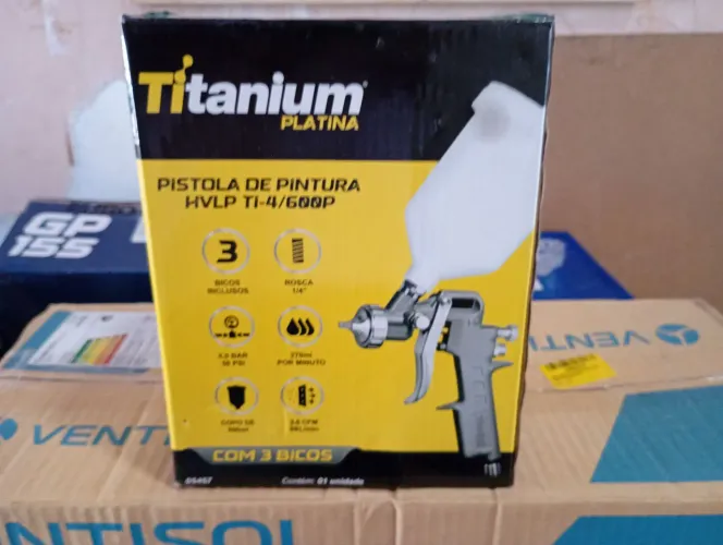 pistola de pintura baixa produção