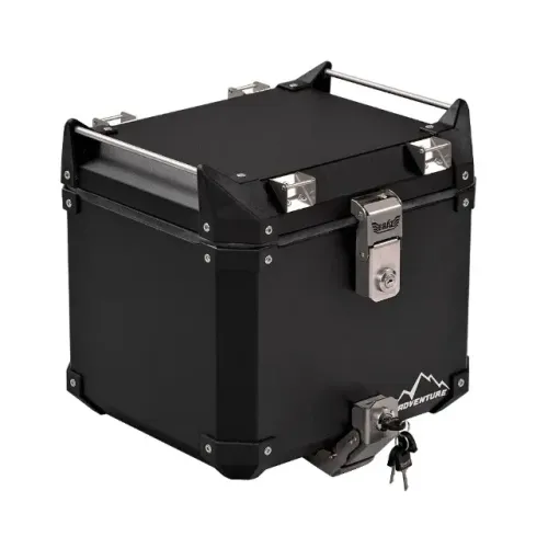 Baú Traseiro Adv 40L Preto + Encosto Bráz - BMW
