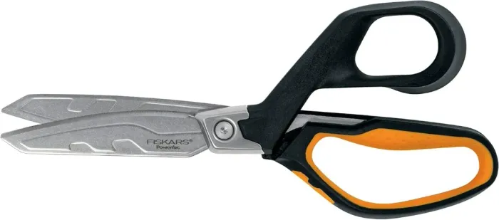 Tesoura Serrilhada 20 cm Fiskars Multiuso - Inox - Melhor do Mundo! 