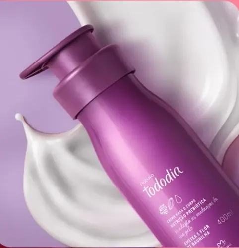 Creme Desodorante Nutritivo para o Corpo Tododia Ameixa e Flor de Baunilha 400 ml - Natura
