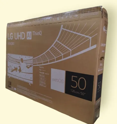 Caixa papelão para Tv LG 50