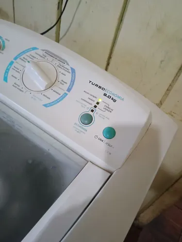 Máquina de lavar roupa Electrolux 9 kg funcionando perfeitamente todas as funções ok 