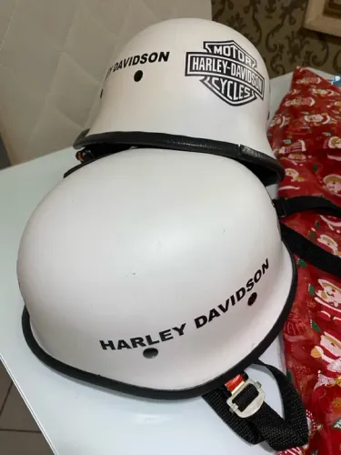 Capacete e luva Harley Davdson Tam 58