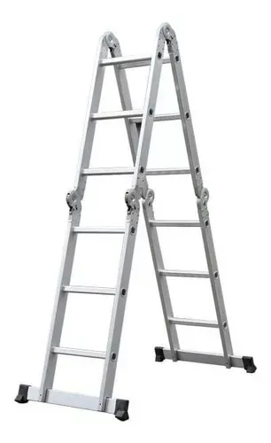 ESCADA ARTICULADA COM TRAVA DE SEGURANCA 4X3