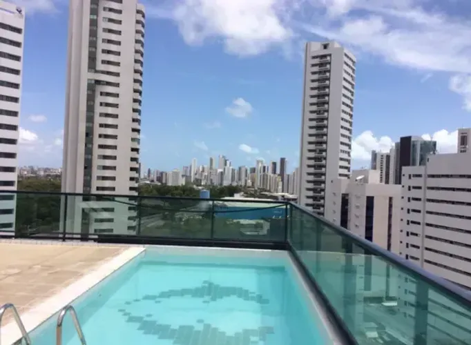 Apartamento temporada em Boa Viagem (2 quartos com piscina)