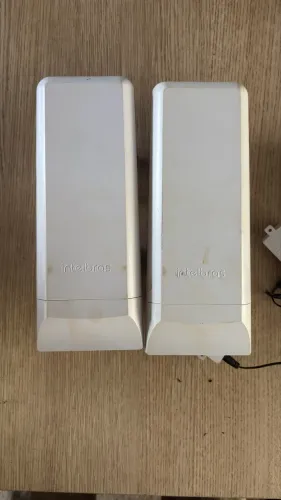 Kit 2 antenas via radio intelbras wirelles wom
