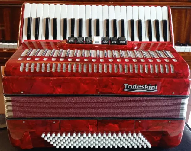Acordeon Todeskini 120 Baixos - Mixer Instrumentos Musicais