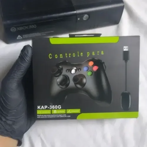 Controle sem fio para Xbox com Receptor Novo