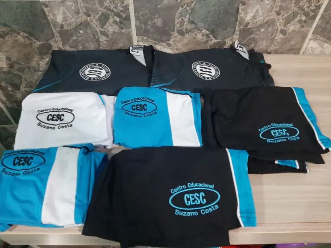 Kit Uniforme CESC Suzano Costa Tam.8 novo!
