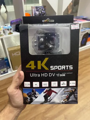 Câmera Esportiva 4K Ultra HD - Ação e Qualidade!