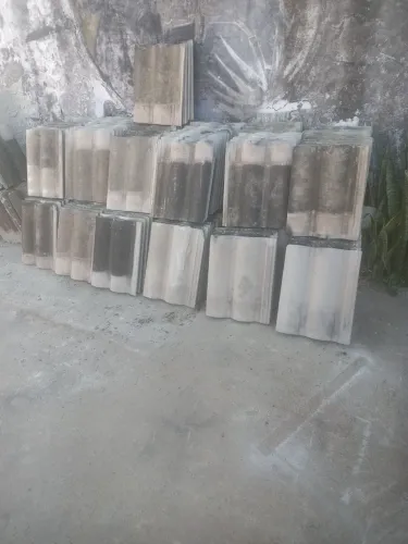 200 telhas de concreto 