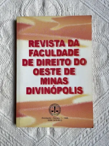 Revista da Faculdade de Direito do Oeste de Minas Divinópolis