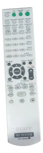 Controle Remoto Original De Home Theater Sony Hcd-dv150 #av