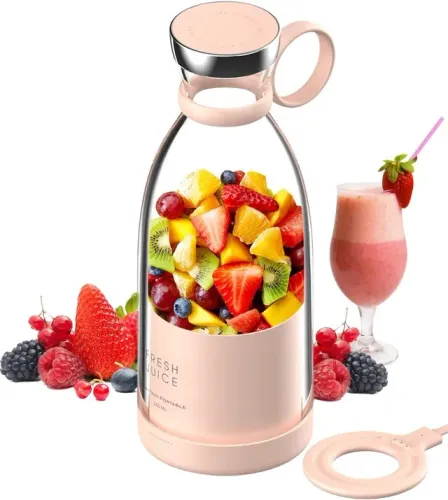 Garrafa Juicer Liquidificador Elétrico Portátil Recarregável