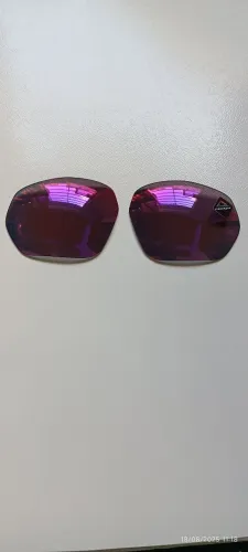 Par de lentes oakley plazma grey prizm road original nunca usadas!!