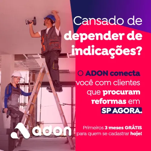 OPORTUNIDADE: Profissionais de Reformas e Reparos para Nova Plataforma em SP