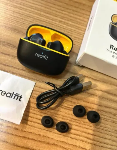 Fone de ouvido Bluetooth Realfit F3