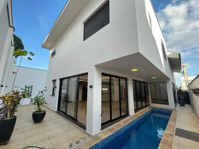 Casa em Condomínio para aluguel, 4 quartos, 3 suítes, 4 vagas, Santa Rosa - Piracicaba/SP