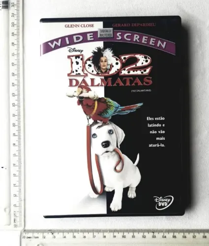 Dvd Original - 102 Dálmatas - Disney - Usado 